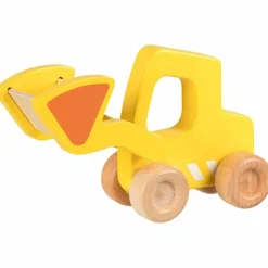 Camion excavateur en bois