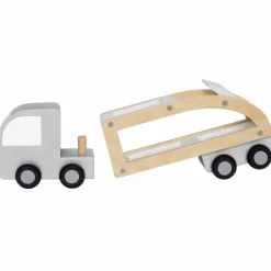 Camion remorque pour voitures en bois