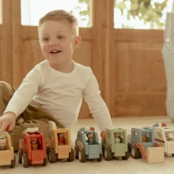 Camion toupie en bois