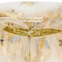 Cape de fée brodée à sequins (4-10 ans)