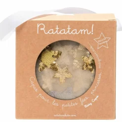 Cape de fée brodée à sequins (4-10 ans)