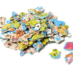 Carte du monde magnétique Recto Verso