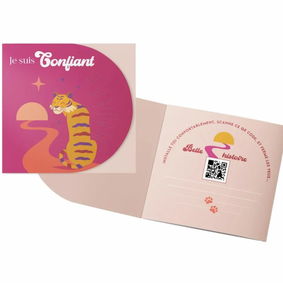 Carte Histoire confiance enfant