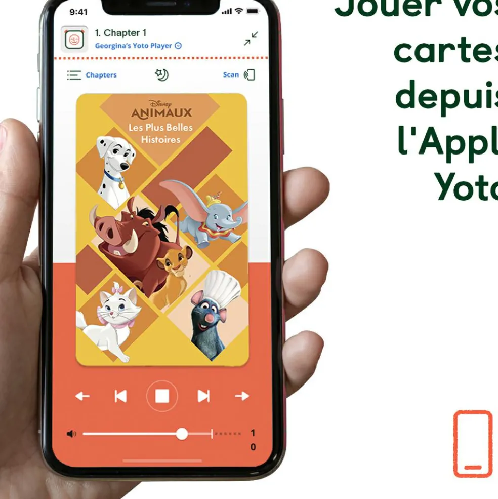 Carte Les plus belles histoires Disney pour Yoto Player et Mini