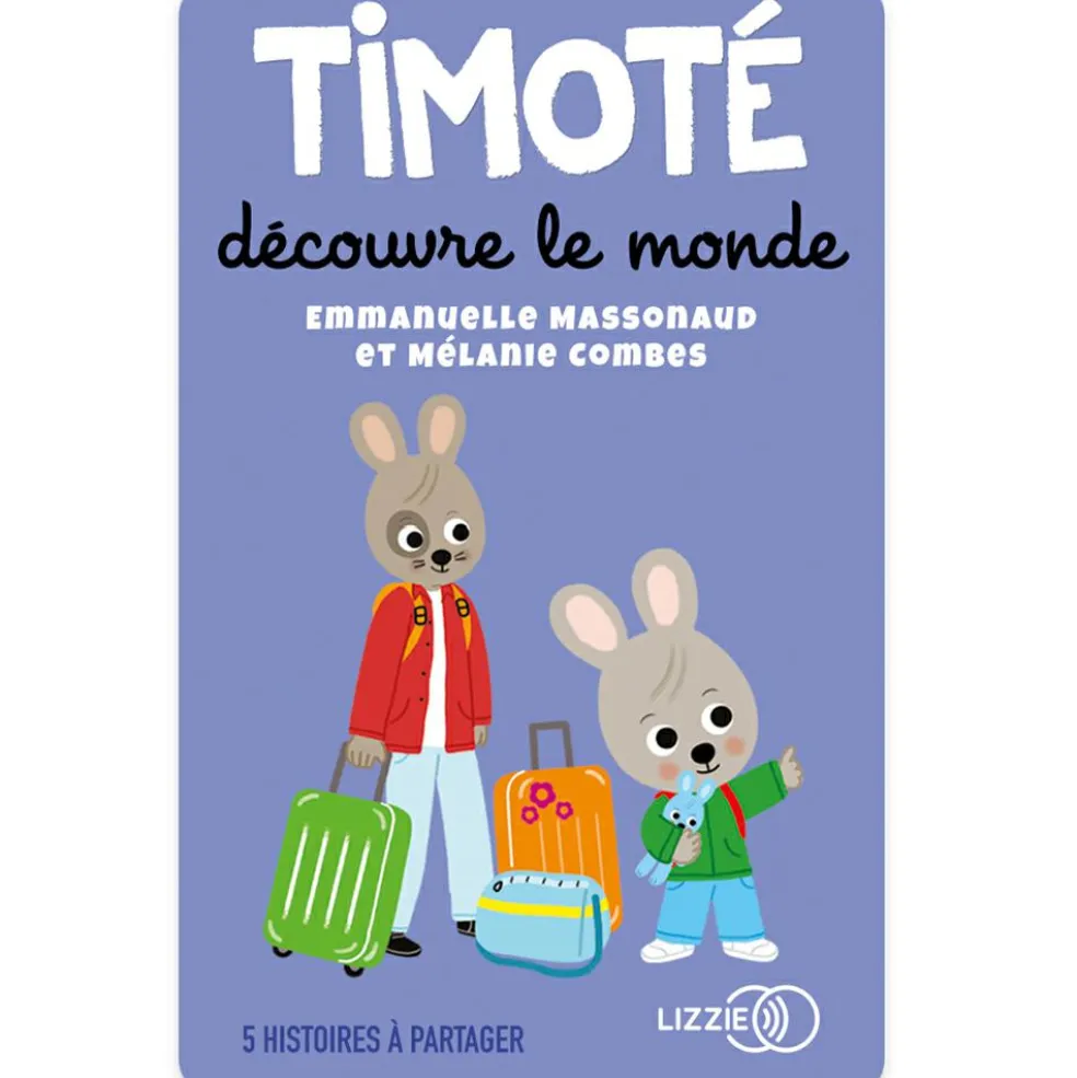 Carte Timoté découvre le monde pour Yoto Player et Mini