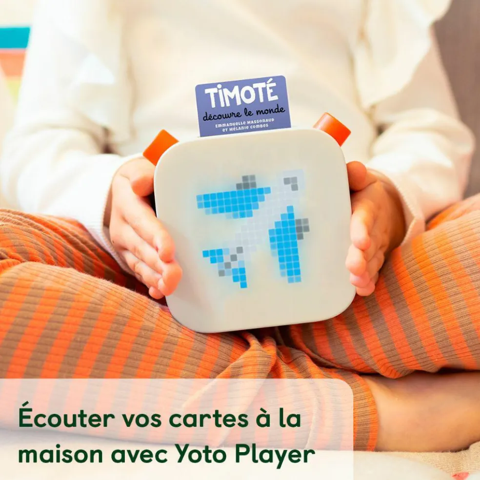 Carte Timoté découvre le monde pour Yoto Player et Mini