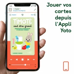 Carte Timoté veut être grand pour Yoto Player et Mini