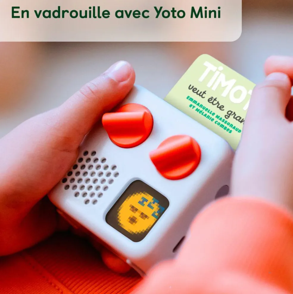 Carte Timoté veut être grand pour Yoto Player et Mini