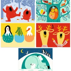 Cartes à gratter pour les petits Animaux à découvrir