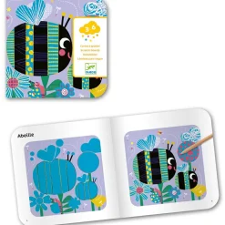 Cartes à gratter pour les petits Toutes petites bêtes