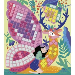 Cartes créatives mosaïques Fées