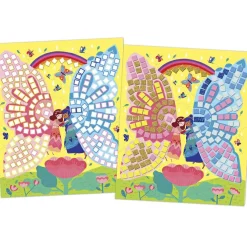 Cartes créatives mosaïques Fées