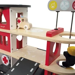 Caserne de pompiers en bois Bolid