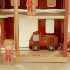 Caserne de pompiers en bois