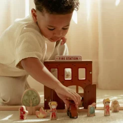 Caserne de pompiers en bois