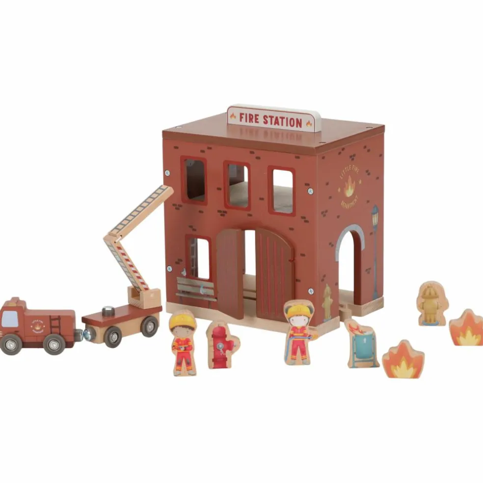 Caserne de pompiers en bois