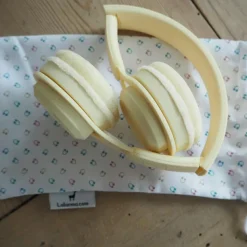 Casque audio enfant sans fil Jaune Pastel