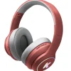 Casque audio rouge