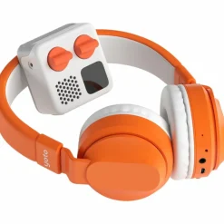 Casque audio sans fil orange