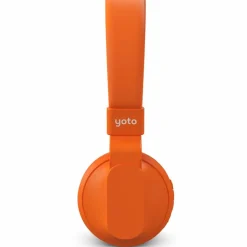 Casque audio sans fil orange
