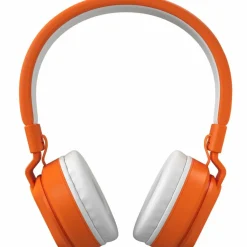Casque audio sans fil orange