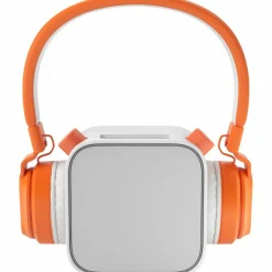 Casque audio sans fil orange