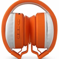 Casque audio sans fil orange
