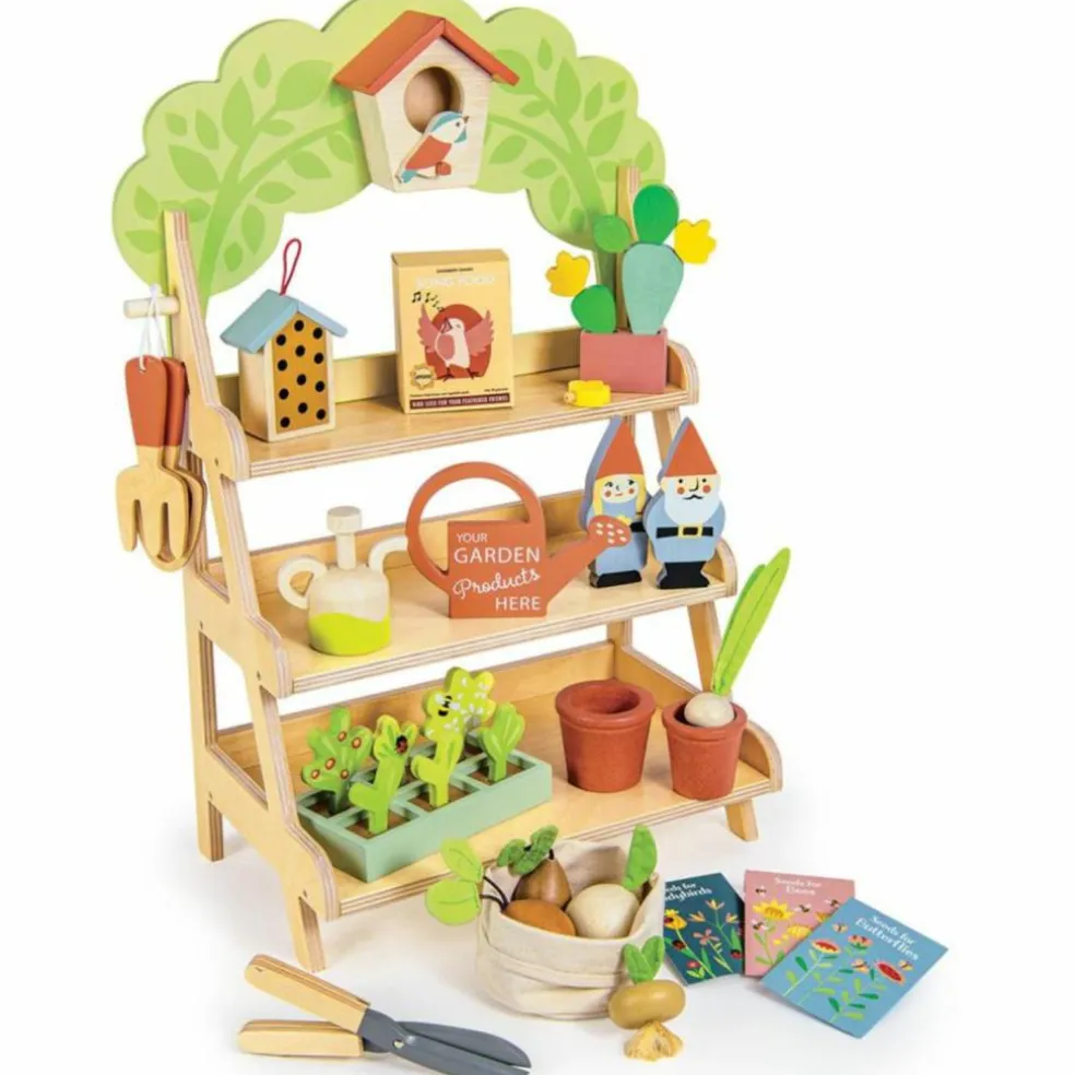 Centre de jardinage en bois