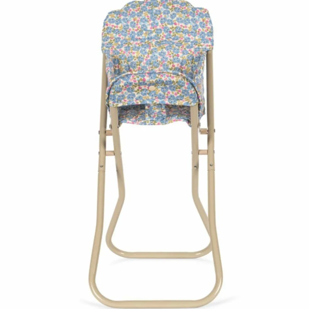 Chaise haute pour poupée Fleur Rosier