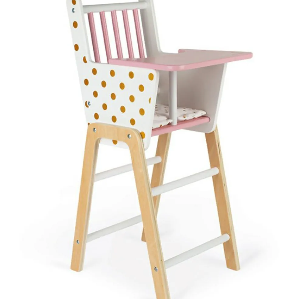 Chaise haute pour poupon Candy Chic