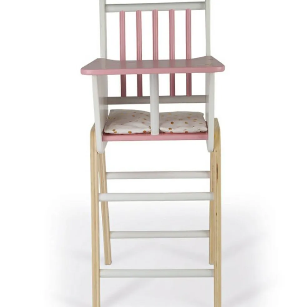 Chaise haute pour poupon Candy Chic