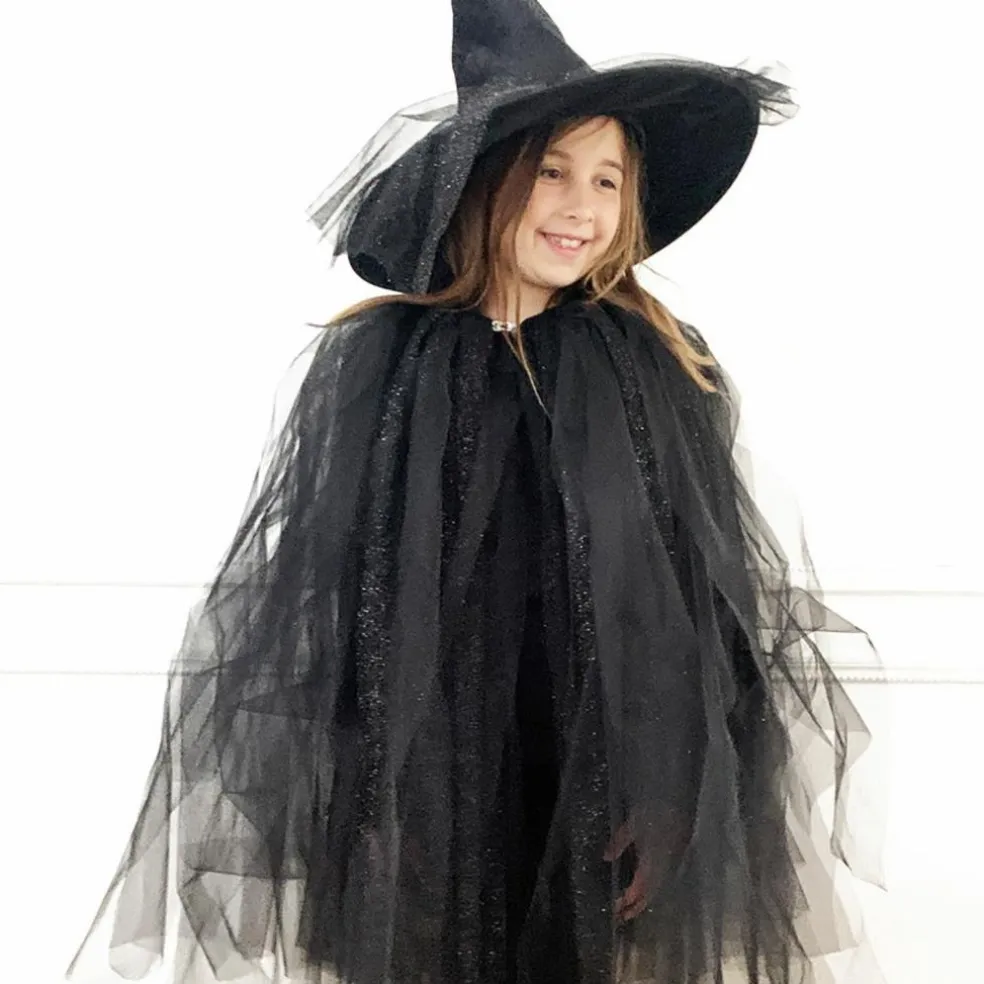 Chapeau de sorcière Noir