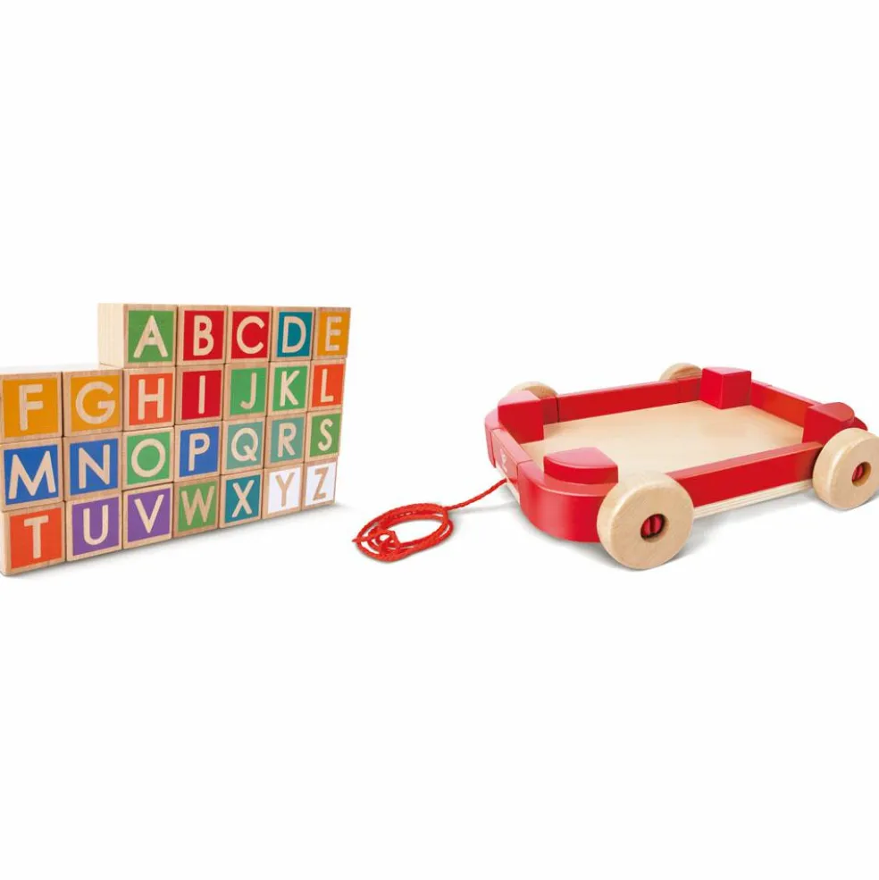 Chariot à roulettes avec blocs empilables