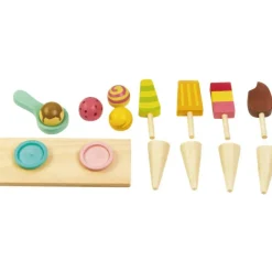 Chariot crème glacée en bois