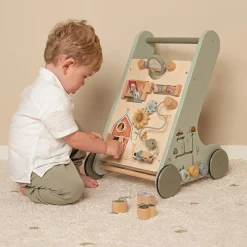 Chariot de marche en bois Little Farm