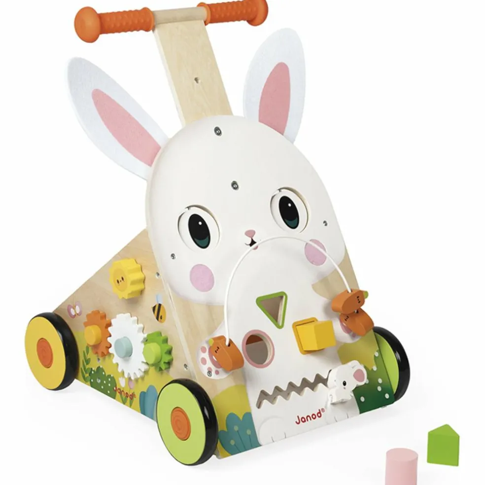 Chariot de marche multi-activités Lapin Ferme