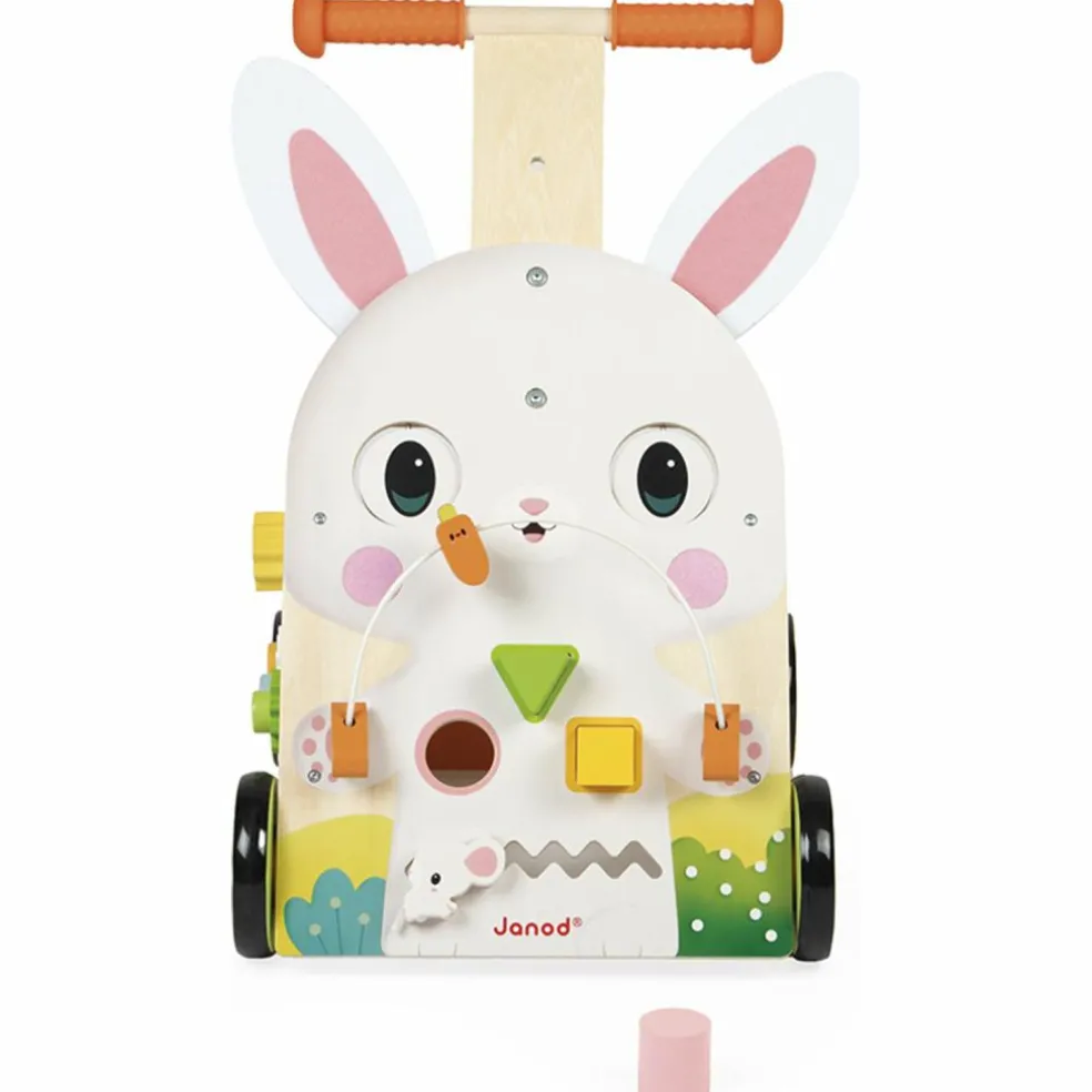 Chariot de marche multi-activités Lapin Ferme