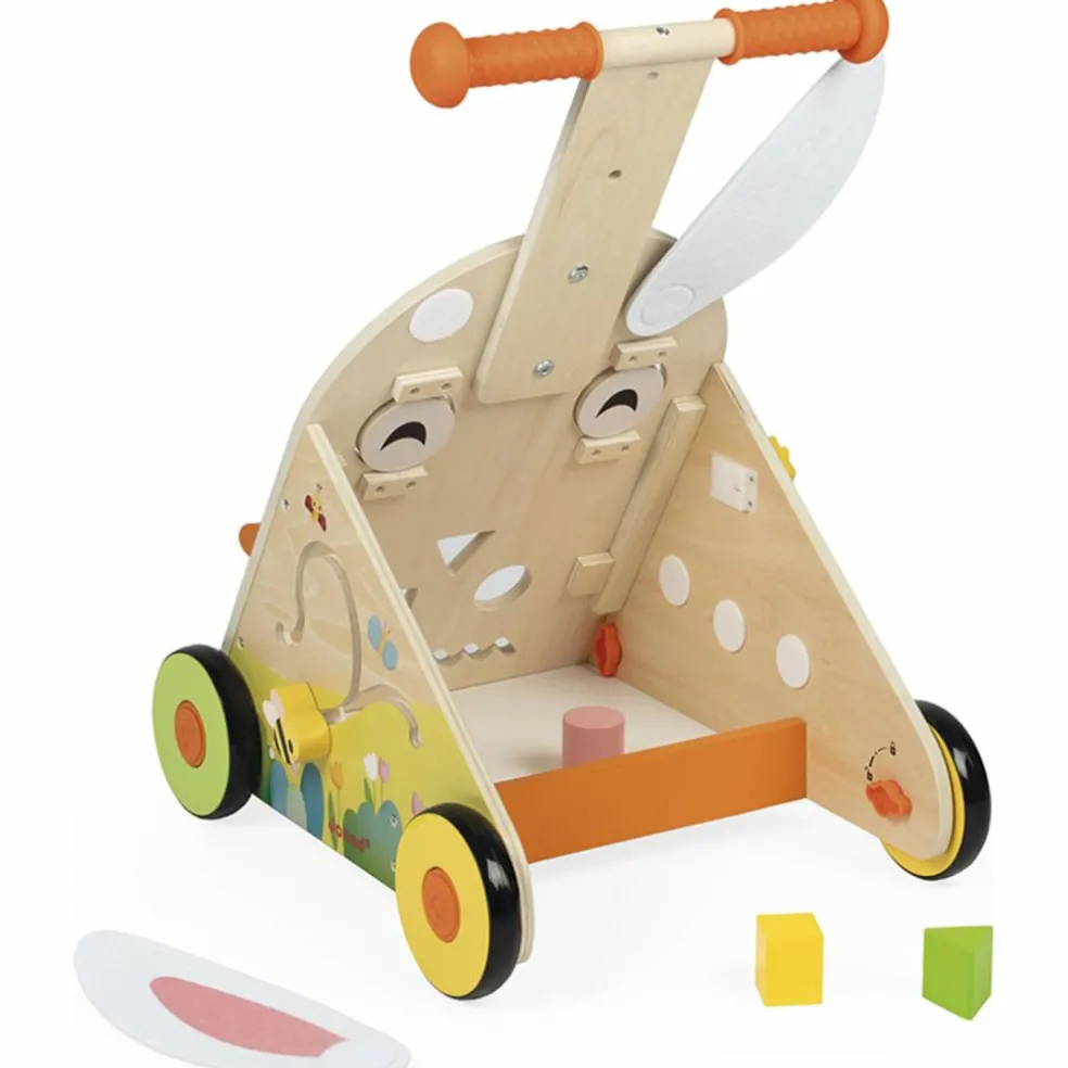 Chariot de marche multi-activités Lapin Ferme