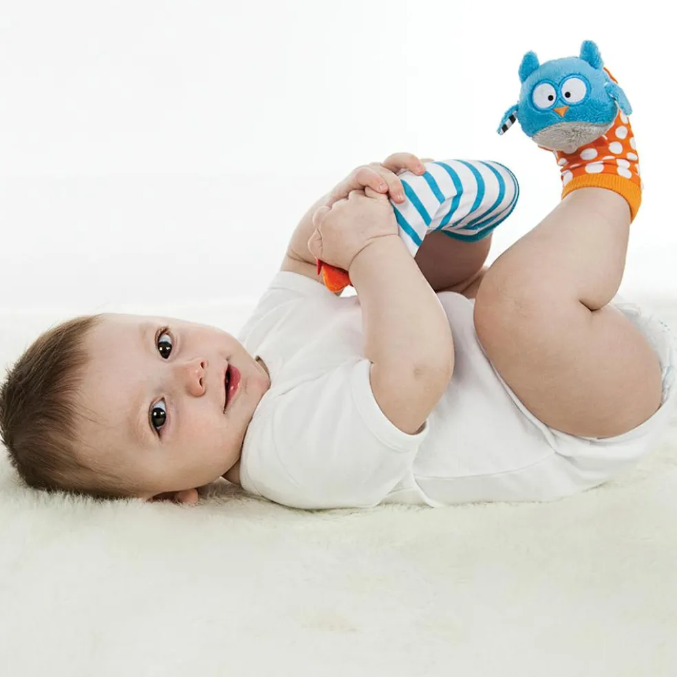 Chaussettes d'éveil Duö hibou et renard