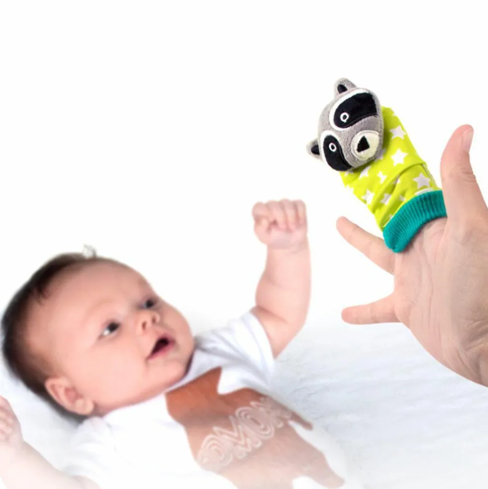 Chaussettes d'éveil Duö hibou et renard