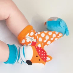 Chaussettes d'éveil Duö hibou et renard
