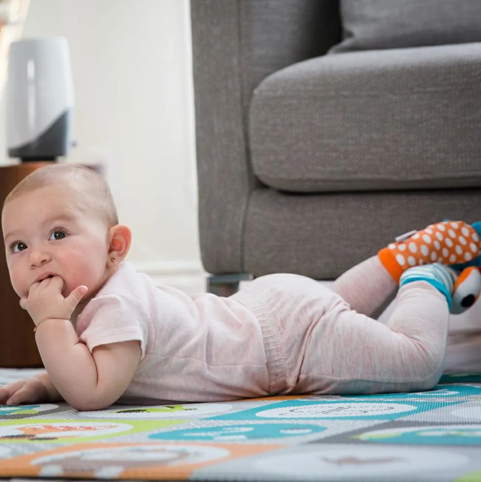 Chaussettes d'éveil Duö hibou et renard