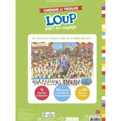 Cherche & Trouve Loup part en voyage