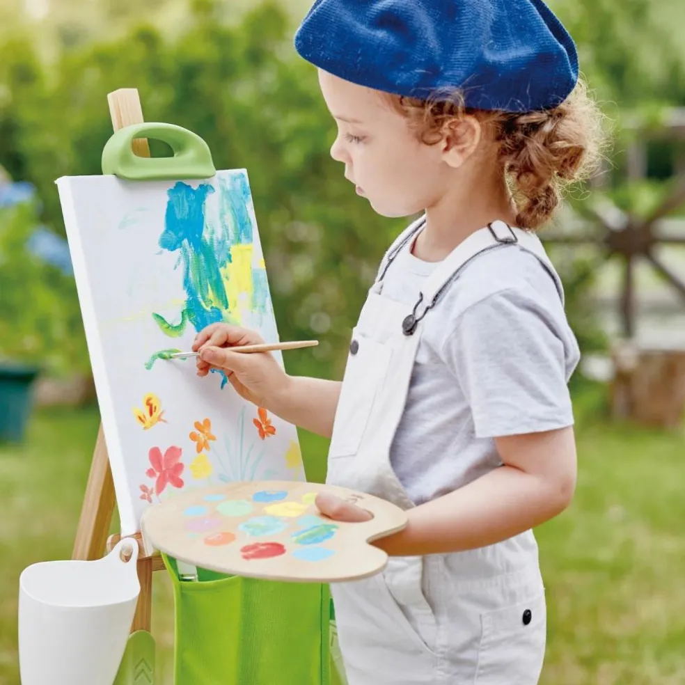 Chevalet portable en bambou