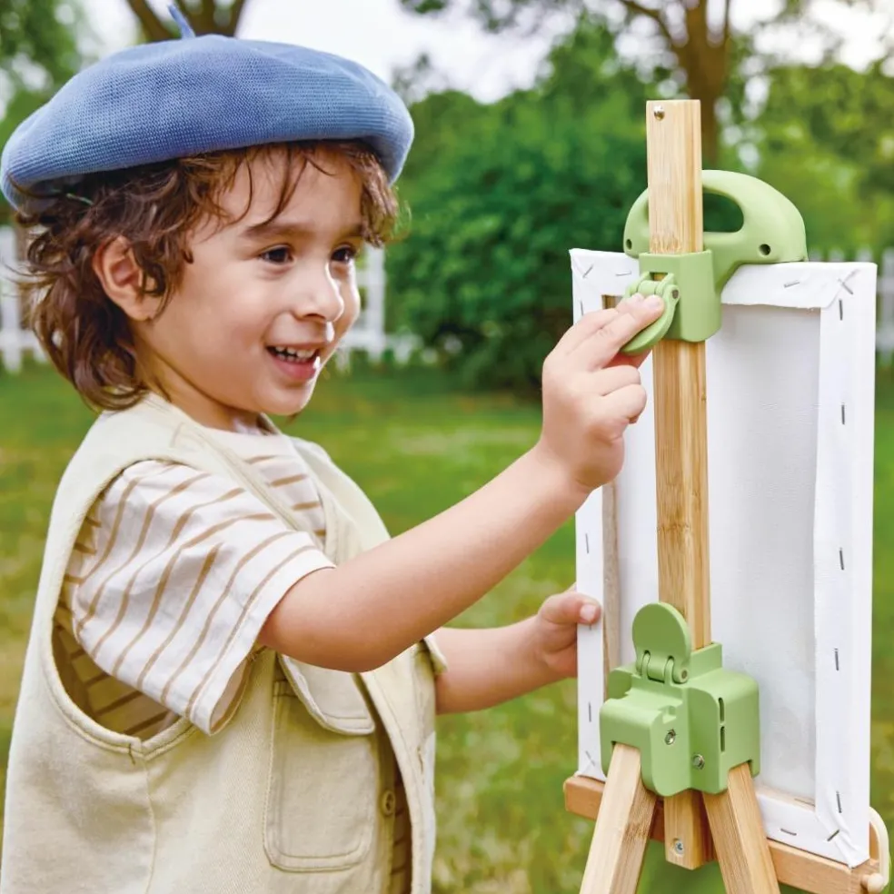 Chevalet portable en bambou