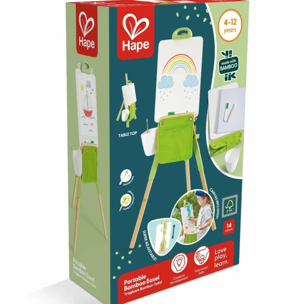 Chevalet portable en bambou