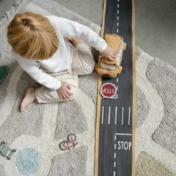 Circuit bus scolaire nomade en tissu