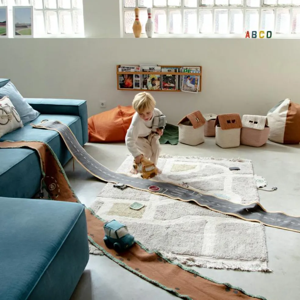 Circuit bus scolaire nomade en tissu