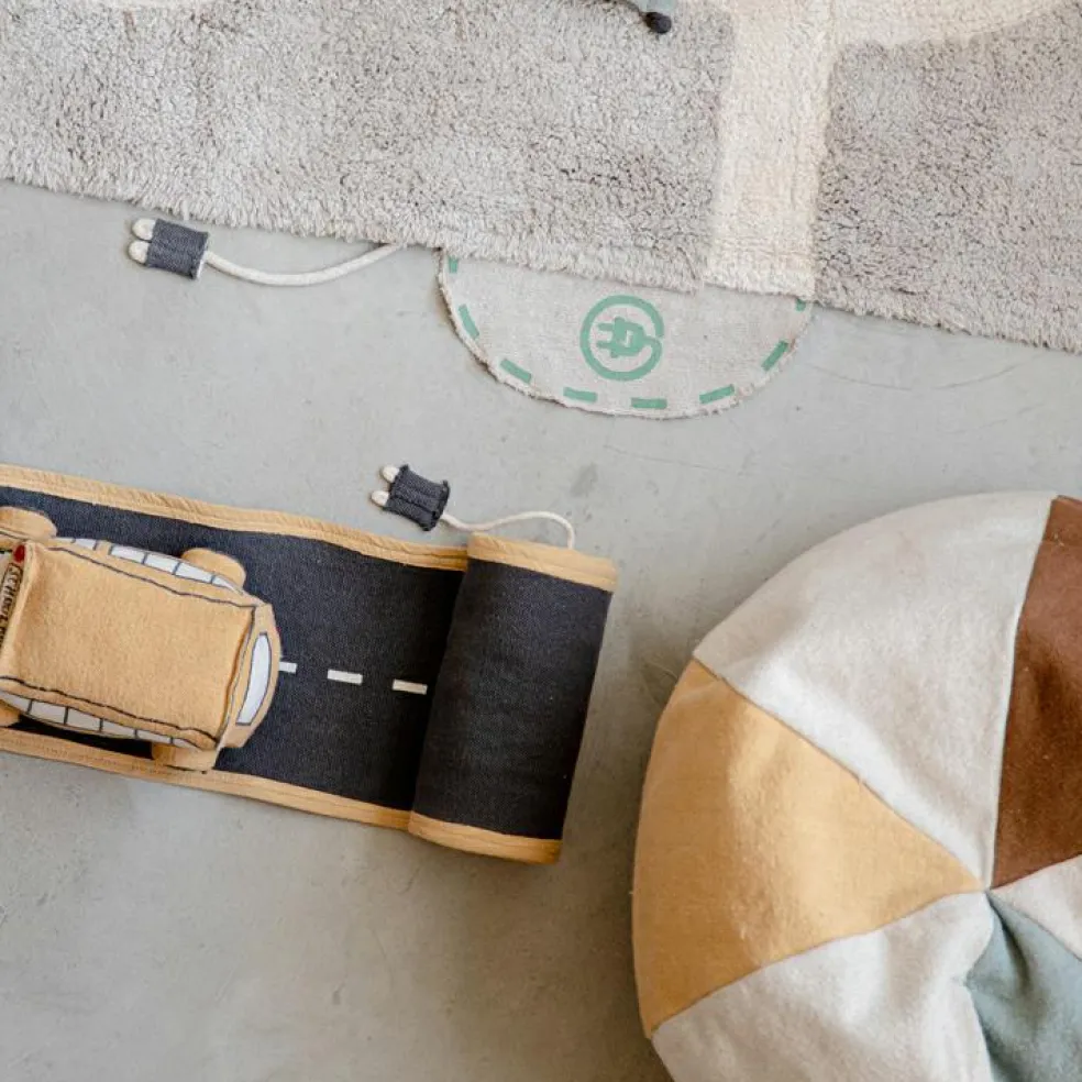 Circuit bus scolaire nomade en tissu