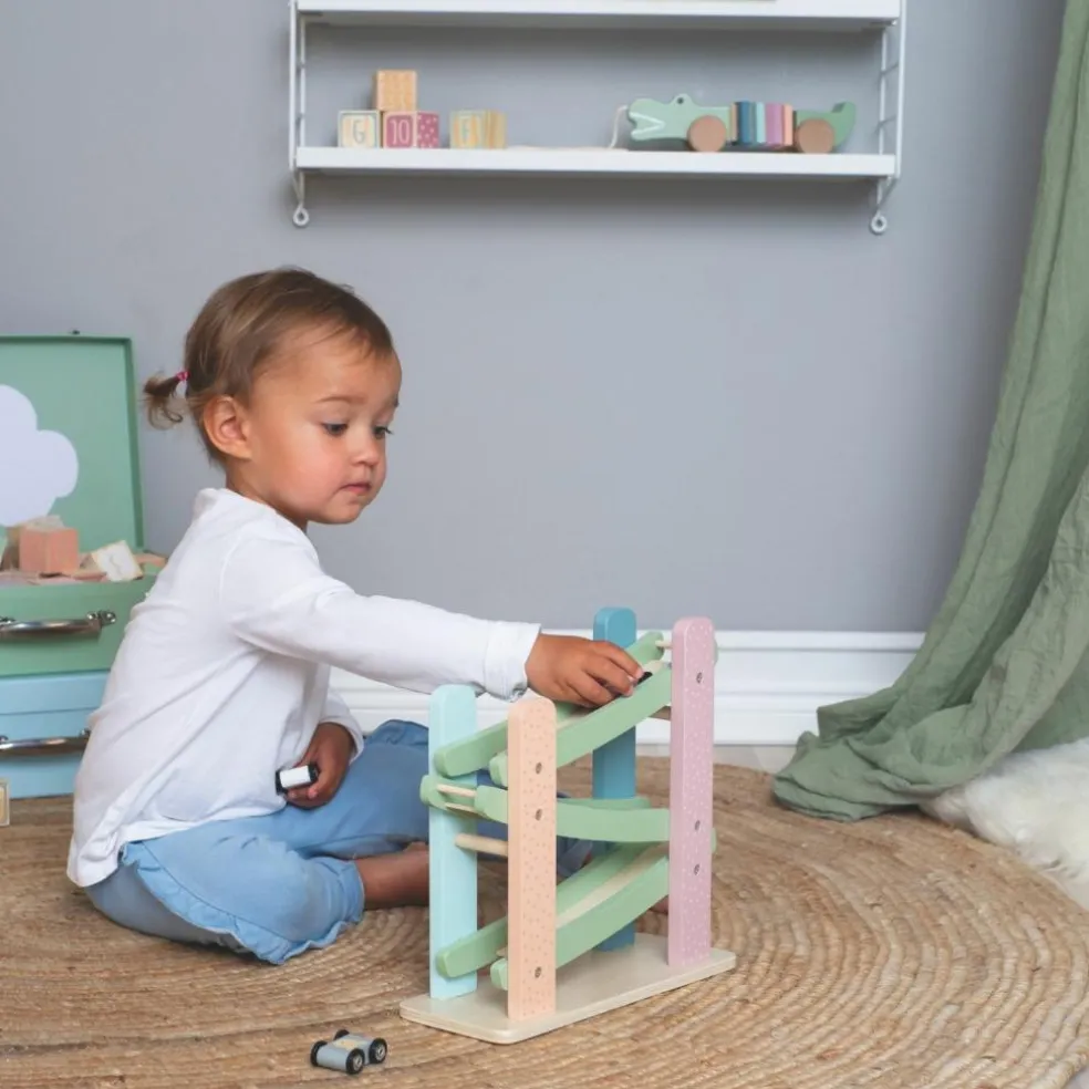 Circuit voiture en bois looping Teddy